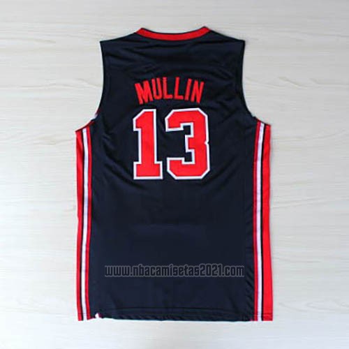 Camiseta USA 1992 Chris Mullin #13 Negro